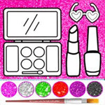 Glitter Beauty Coloring And Drawing